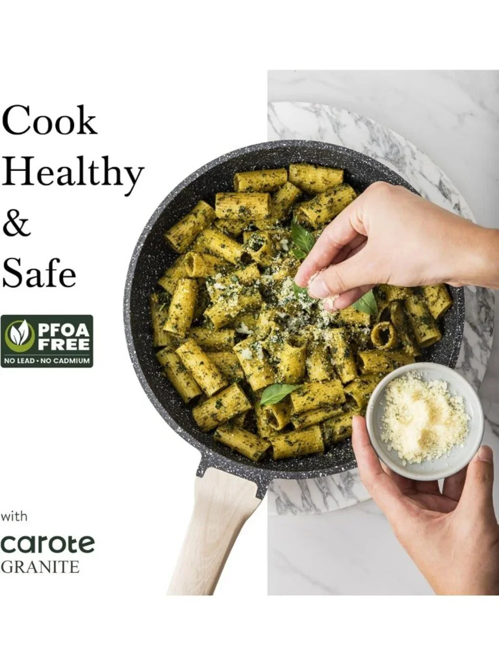 Non-Stick Granite Skillet Set - 8